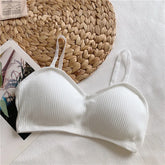 WOMEN'S UNDERWEAR USE FOR WEARING Cotton Bra Women's Tube Top Female Crop Top Underwear Comfort Bralette Sexy Lingerie Wirefree Bra Student Wrapped Chest Bandeau