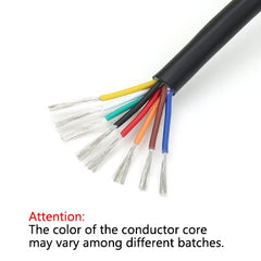 POWER CABLES 2-10m UL2464 Multi-Core Wire 30 28 26 24 22 20 18 16 14AWG/2 3 4 5 6 7 8 9 10Cores Channel Audio Power Cable Sheathed Wires