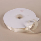 Ribbon roll (91 meters/roll) Beige Single Face Satin Ribbon Wholesale Gift Wedding Christmas Decoration DIY Webbing Card Gift Wrapping