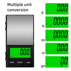 ELECTRONIC SCALES High-precision mini pocket scale electronic scale 0.01G small jewelry scale portable electronic scale portable