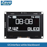 LCD DISPLAY 2.42" 2.42 inch OLED Display Module 128x64 LCD HD Screen Module SSD1309 7 Pin SPI/IIC I2C Serial Interface for Arduino UNO R3