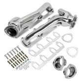METAL EXHAUST PIPE AP03 Stainless Steel Shorty Exhaust Header Kit for Ford Big Block FE 330 360 390 428