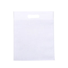 100% POLYESTER SMALL BAG WITH PACKAGING 10/20PCS Nonwoven Shopping Bag With Handle Gift Bag Customized LOGO Reusable Flat Tote Bag Corporate Promotional Packaging Bag