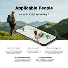 GPS TRACKER Best 4G Anti-Theft GPS Tracker for Car/Motorcycle - Strong Magnetic Vehicle Locator with Paid APP Tracking/Security Protection