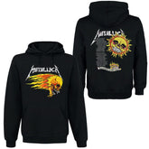 Women Dress METALLICA Band Rock Dark Wind Hoodie Men's Street Hip Hop Top Comfortable Hooded Sweater Fall_Winter Personality Men's Clothing