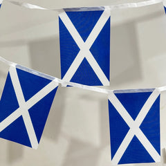 flag /polyester/daily CZY 20pcs/14x21cmScotland Flags Sports Celebration Decoration Vibrant Scottish Pennant Banner Outdoor Hanging Polyester