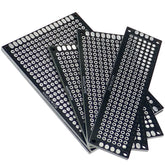 Electronic materials PCB 20pcs/lot 2X8 3X7 4X6 5X7 PCB Prototype Board Circuit Protoboard Universal Stripboard Prototyping Veroboard 5Pcs Each Value