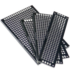 Electronic materials PCB 20pcs/lot 2X8 3X7 4X6 5X7 PCB Prototype Board Circuit Protoboard Universal Stripboard Prototyping Veroboard 5Pcs Each Value