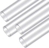 PLASTIC TUBE 1pcs Naxilai Clear Plastic Tube PC Tubing Round Tube Chemical Resistant Polycarbonate Tubing for Dust Collection Hose Fittings