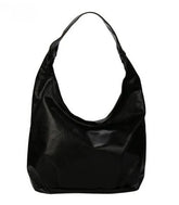 LEATHER HANDBAG LKEEP Fashion Women Shoulder Handbag Simple Casual Dumplings Tote Bag Black Super Soft PU Leather Ladies Handbag Purse bolsa