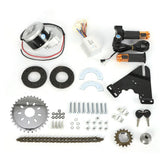 CONVERSION KIT 36V 350W Bike Conversion Kit Left Side Drive Motor Hub Diameter Less Than 36mm -Twist