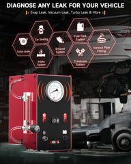 PIPE LEAK DETECTOR SAMPLE ANCEL S300 Car Smoke Leak Detector EVAP Pipe Smoking Generator Pipe Leakage Analyzer Tester EVAP System Diagnostic Tools