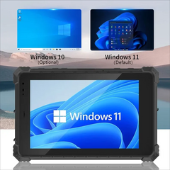 13.3IN RUGGED TABLET Intel i7-10510Y 16GB/256GB Rugged Win10 Tablet - IP68 Waterproof | 4G LTE + RJ45/RS232/HDMI | Barcode Scanner