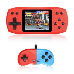 HANDHELD GAME CONSOLE 2.4 Inch Retro Video Game Console Built in 620 Classic Games Portable Handheld Game Player Rechargeable Console AV Ouput