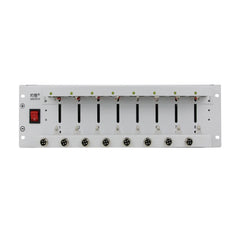 battery performance testing machine EBC-X 8 Channels 8650 Battery Capacity Tester with Battery Holder Charge & Discharge 0A Aging Test