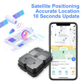 GPS TRACKER Best 4G Anti-Theft GPS Tracker for Car/Motorcycle - Strong Magnetic Vehicle Locator with Paid APP Tracking/Security Protection