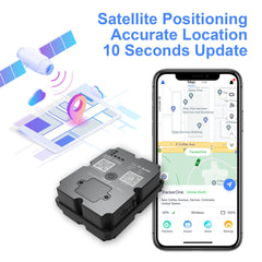 GPS TRACKER Best 4G Anti-Theft GPS Tracker for Car/Motorcycle - Strong Magnetic Vehicle Locator with Paid APP Tracking/Security Protection