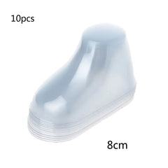 10Pcs/Set Plastic Baby Toddler Feet Display Mould Baby Booties Shoes Sock for Booties Shoes Sock Baby Shoe Showcase