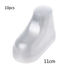 10Pcs/Set Plastic Baby Toddler Feet Display Mould Baby Booties Shoes Sock for Booties Shoes Sock Baby Shoe Showcase