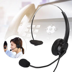 HANDSET FOR PHONE Headset Telephone Monaural Headset Landline Phone Headphone with Microphone for Home Use auriculares Wired headset for handle