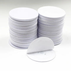 RFID LIQUID-RESISTANT TAGS 25mm 13.56Mhz NFC Sticker Adhesive Coin Cards Tags NFC 213 NFC215 NFC216 PVC Waterproof For All NFC Phones