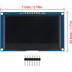 LCD display BM6113P BM6713PM  128x64 OLED LCD Display Module SSD1309 7 Pin SPI/IIC I2C Serial Interface for Arduino UNO R3 DIY Electronic