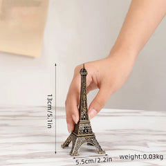 METAL MODEL Bronze Paris Eiffel Tower Metal Crafts Home Decoration Accessories Figurine Statue Model Souvenir Home Interior Design