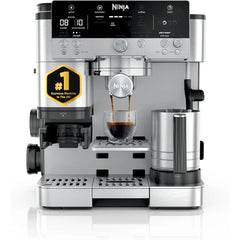 ESPRESSO COFFEE MACHINE Ninja Luxe Café 3-in-1 Espresso, Drip Coffee and Cold Brew Machine | Intergrated Coffee Grinder, Milk Frother, Assisted Tamper &
