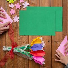 PAPER CARD 10Pcs Green Cardstock A4 Size Smooth Heavyweight Colored Paper for Card Making Scrapbooking DIY Crafts Kids School Projects