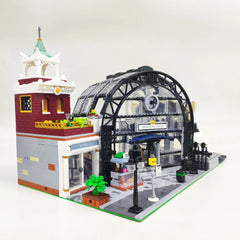 Street View The Meeting Point Model Building Blocks Design Withlight Bricks 2720pcs Gifts For Room Decoration Christmas Presents
