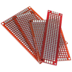 Electronic materials PCB 20pcs/lot 2X8 3X7 4X6 5X7 PCB Prototype Board Circuit Protoboard Universal Stripboard Prototyping Veroboard 5Pcs Each Value