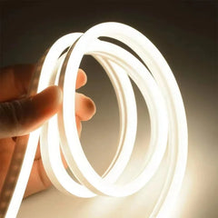 SILICONE LED SHEET LIGHT KIT 12V Led Neon Strip Lights Flex Tape Ribbon Lamp Rope Waterproof Silicone Tube Bar 1cm 1led Cut DIY Ad Sign Board Billboard
