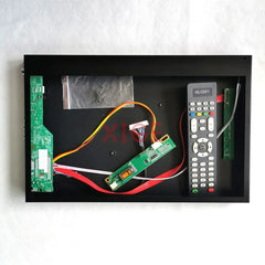 METAL LVDS CONVERTER BOX USE FOR ACCESSORIES Metal Case+Analog TV Driver Board Fit ITSX95C ITSX95E ITSX95H 1CCFL 1400*1050 30 Pin LVDS VGA AV USB HDMI-Compatible 15" DIY Kit