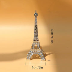 METAL MODEL Bronze Paris Eiffel Tower Metal Crafts Home Decoration Accessories Figurine Statue Model Souvenir Home Interior Design