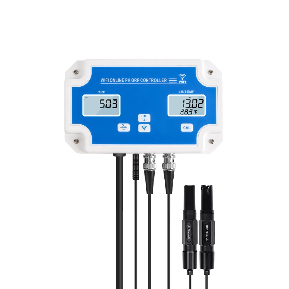 WATER TESTING EQUIPMENT Wifi Connection 3 in 1 PH TDS Temp Meter Digital Water Quality Tester Swimming Pool Laboratory Aquarium Ph Tester
