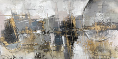 Printed Canvas Large Size Oil Painting Abstract City View Canvas Painting Cuadros Living Room Modern Wall Art Work For Room Decorative Pictures