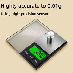 ELECTRONIC SCALES High-precision mini pocket scale electronic scale 0.01G small jewelry scale portable electronic scale portable