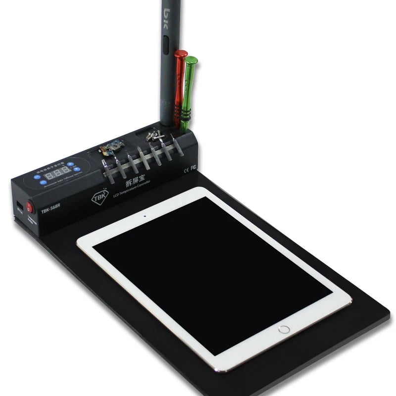 SEPARATION MACHINE TBK-568R Lcd Touch Glass Separating Machine Heating Plate For IPhone Screen Separate Repair Tool For Ipad Pro 12.9 Lcd