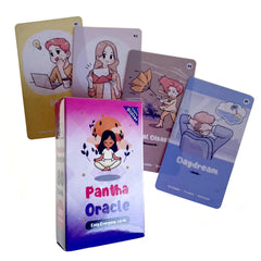 PAPER GAME SET SAMPLE New English Card Deck Pantha Oracle Easy Everyday Cards Sample Figures Design For Friends Holiday Gift Entertainment Board Game
