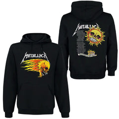 Women Dress METALLICA Band Rock Dark Wind Hoodie Men's Street Hip Hop Top Comfortable Hooded Sweater Fall_Winter Personality Men's Clothing