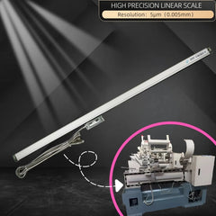 GRATING RULER 0.005mm Optical Grating Ruler Sensor 5um Linear Scale Ruler for Turning Lathe Milling DRO Display KA300 TTL 70mm~420mm