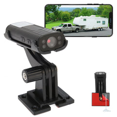 iron camera for surveillance Rear View Camera Motion Detection Magnetic Adhesive Mount Wifi Reverse Hitch  Camera Set 1080P for RV for Camper for Shop