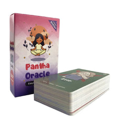 PAPER GAME SET SAMPLE New English Card Deck Pantha Oracle Easy Everyday Cards Sample Figures Design For Friends Holiday Gift Entertainment Board Game