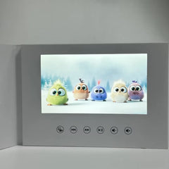video brochure 7 inchs Birthday Video Book Card 4GB Lcd Invitation Gift Music Greeting Card Upload  Videos Photos Wedding Invite Digital frame