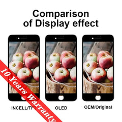LCD display  6.1-01  6.1-02 PINZHNEG High Quality Screen LCD OEM For iPhone SE 2020 8 PLUS 6 6S 7 Plus Display Incell Replacement Screen 10 Years Warranty
