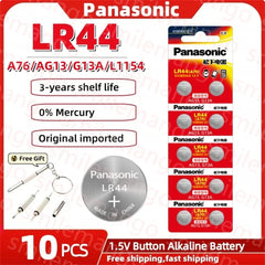 GREETING CARDS Panasonic 2-50PCS AG13 battery A76 LR44 357 SR1154 SR44 LR 44 1.5V Alkaline Batteries For Watch Calculator Toy Button Coin Cell