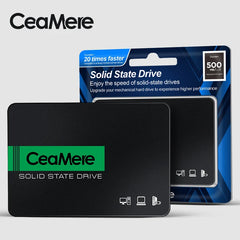 CeaMere 5-20PCS Custom logo Hard Disk Drive Sata3 ssd 32G 64G 120GB 128GB 240GB 256GB  Solid State Drive For Desktop PC