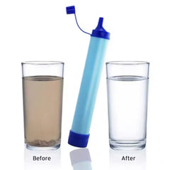 WATER FILTER Camping HikingEmergency Survival Portable Purifier - Outdoor Water Filter, Efficient Purification, Safe Drinking Water On-The-go