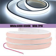 LED LIGHT 12V 24V 320Leds/M COB Neon Strip Waterproof 3000K 4000K 6000K Home Decor High Brighter Flexible Ribbon Rope LED Light 0.5M-20M
