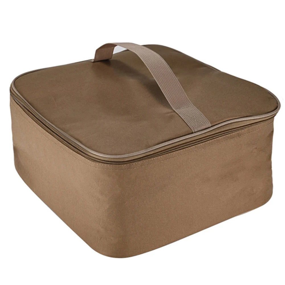 Gas Tank Canister Storage Bag Oxford Cloth Gas Stove Canister Pot Carry Bags Versatile Wear Resistant for Outdoor Camping Picnic